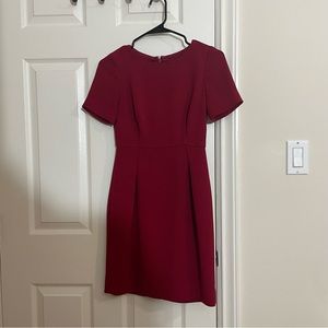 JCrew red dress
